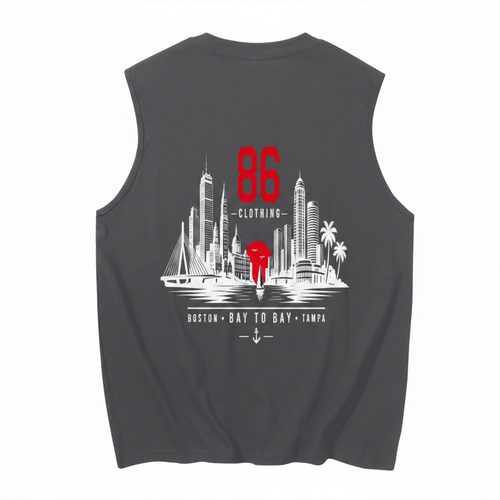 Sleeveless 86 tank cotton