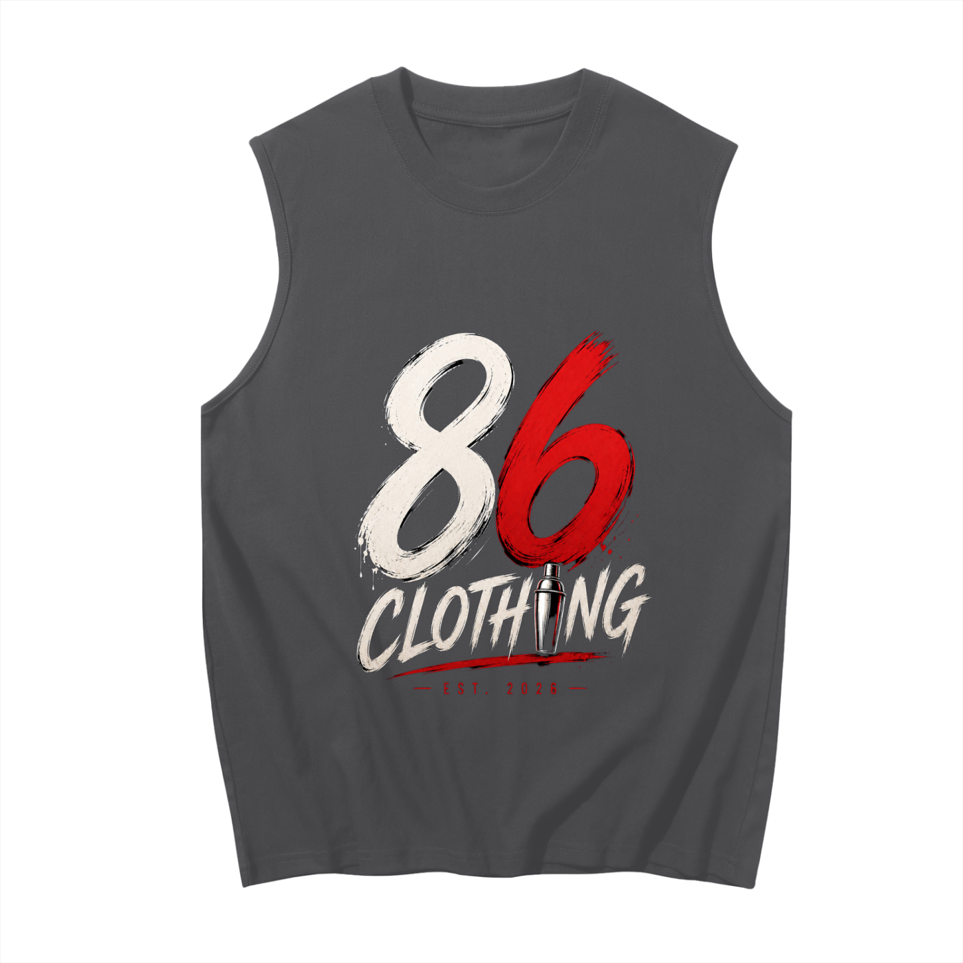 Sleeveless 86 tank cotton