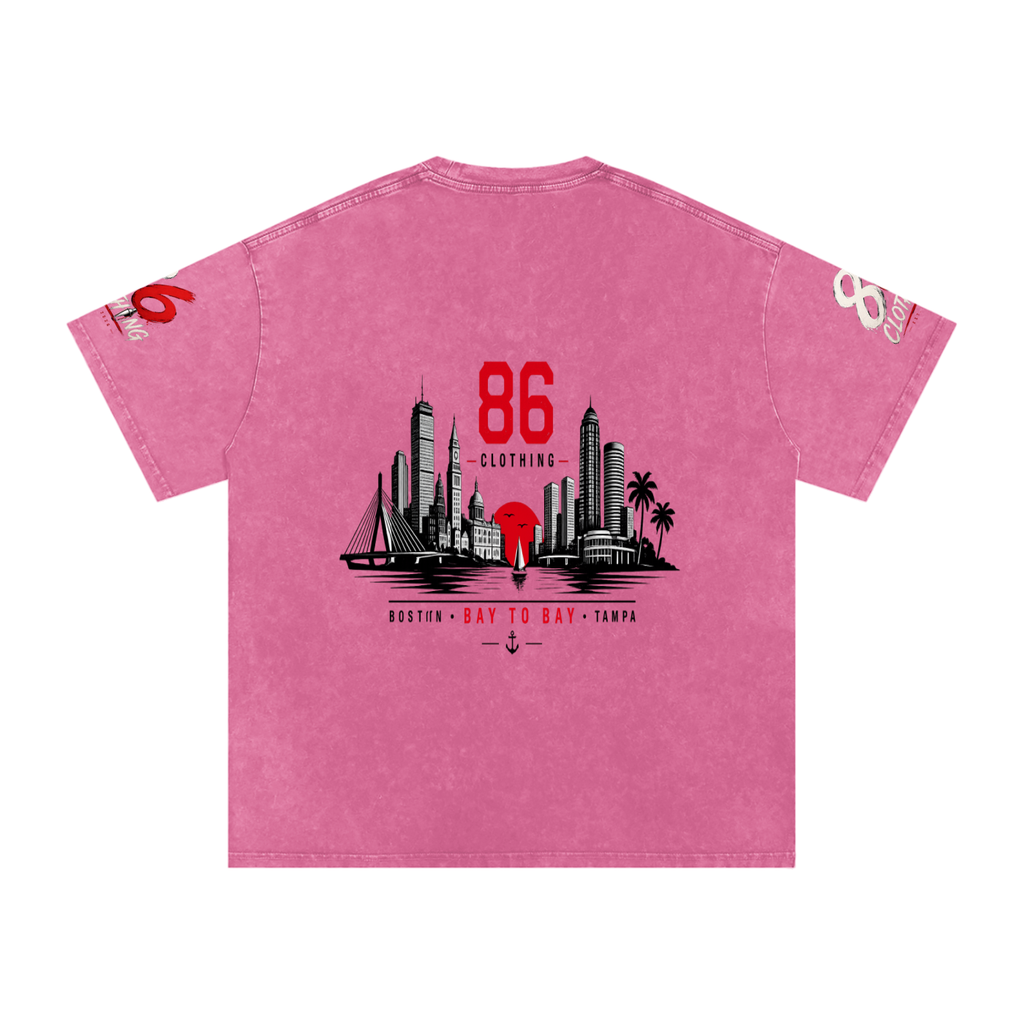 Snow Washed Oversized 86 cotton