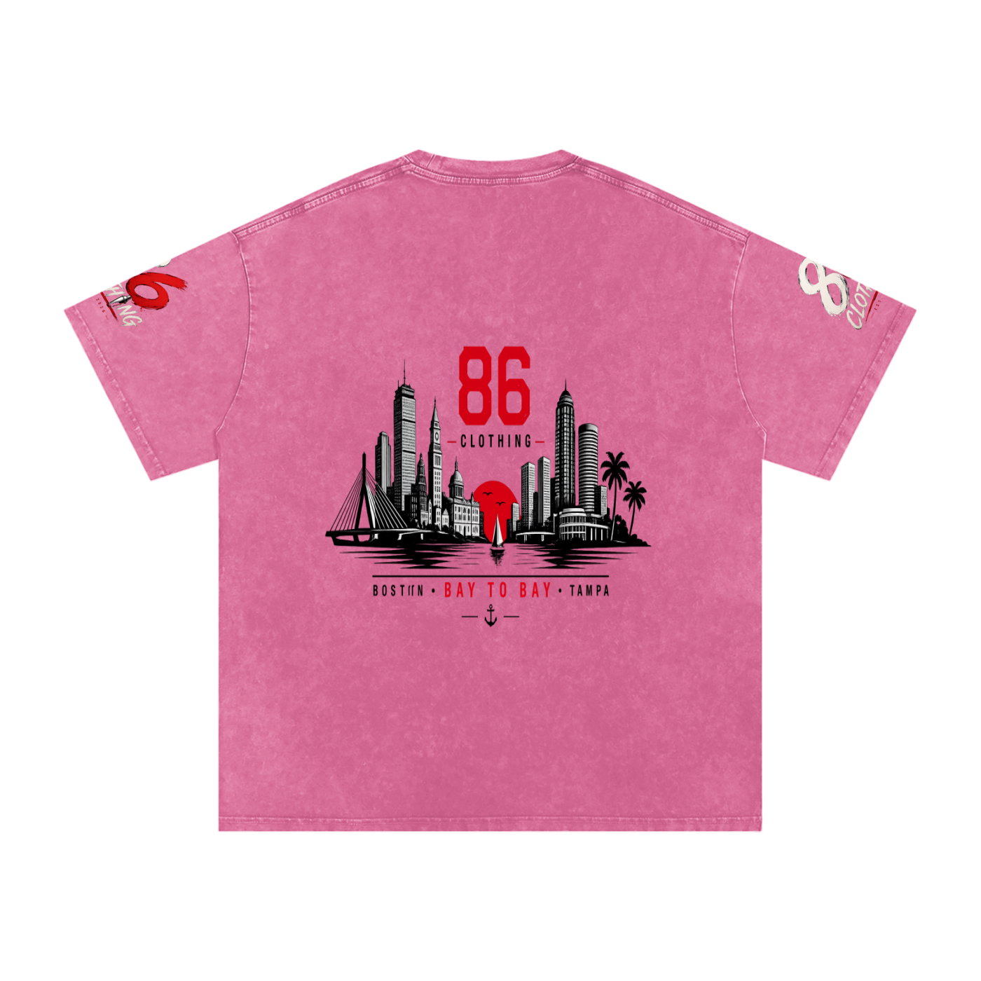Snow Washed Oversized 86 cotton