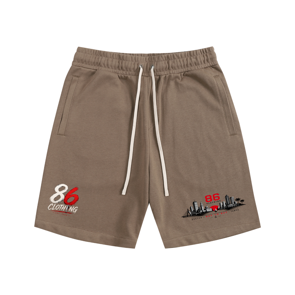 86 cotton shorts w draw string